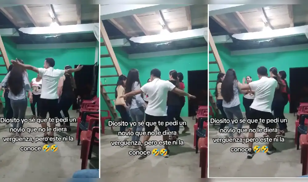 Muchacho sacó los pasos prohibidos en celebración. Foto: composición LR/@jesicaroxanna10 - Video: @jesicaroxanna10