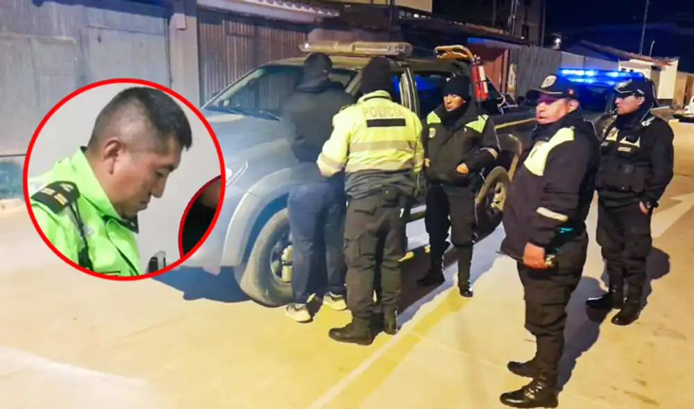 Policía le dio 10 minutos al chofer para que le dé el dinero durante la intervención. Foto: composición LR Policía le dio 10 minutos al chofer para que le dé el dinero durante la intervención. Foto: composición LR