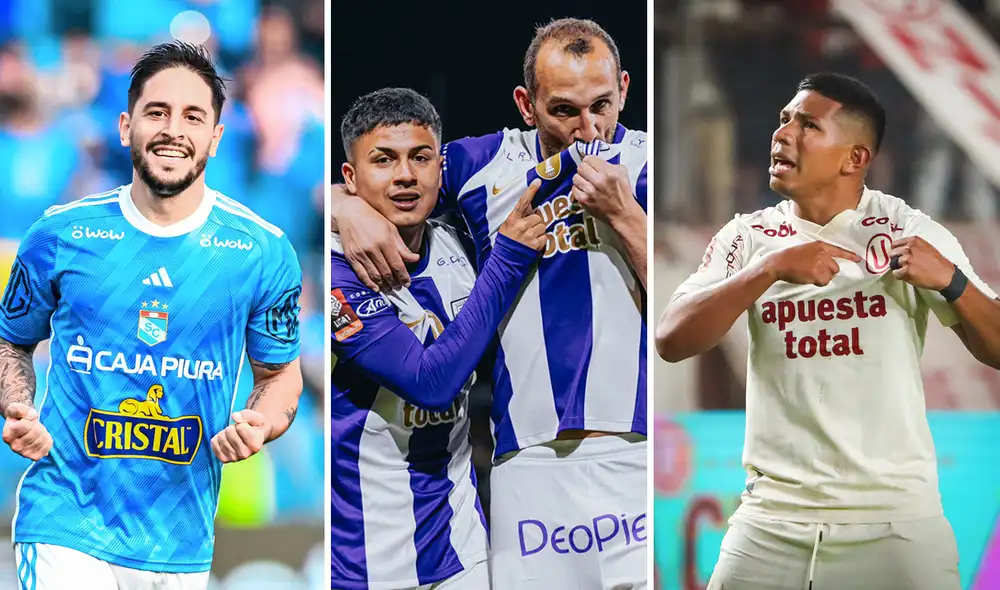 Universitario tiene la primera opción para ganar el Torneo Clausura. Foto: composición LR/Sporting Cristal/Alianza Lima/Universitario