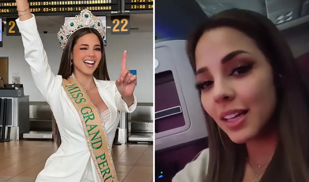 Luciana Fuster emocionada por su paso por el certamen de belleza. Foto: composición LR/Instagram/Luciana Fuster Luciana Fuster emocionada por su paso por el certamen de belleza. Foto: composición LR/Instagram/Luciana Fuster