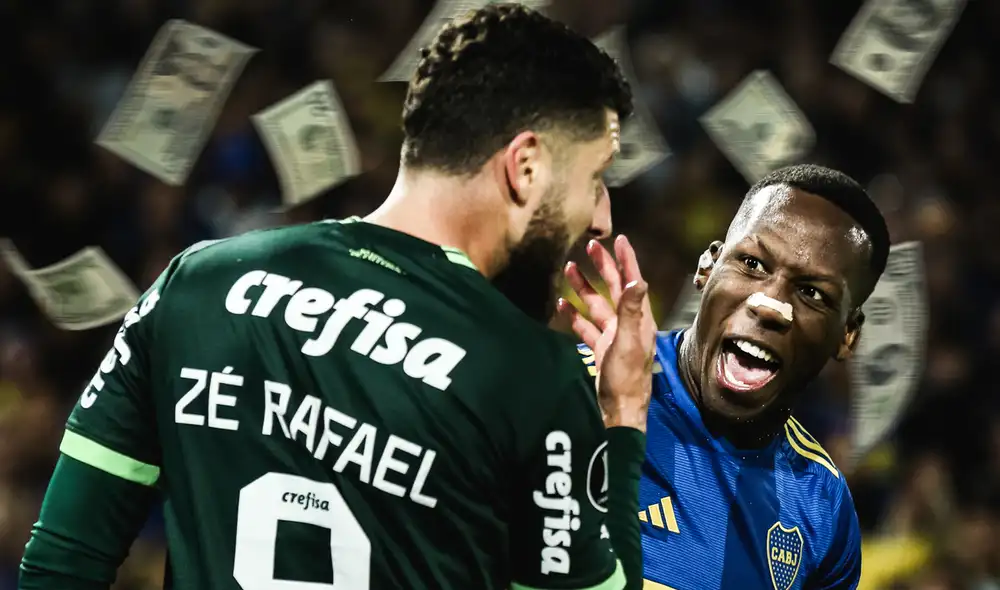 Boca Juniors vs. Palmeiras: solo un equipo pasará a la final de la Copa Libertadores 2023. Foto: composición LR/Conmebol