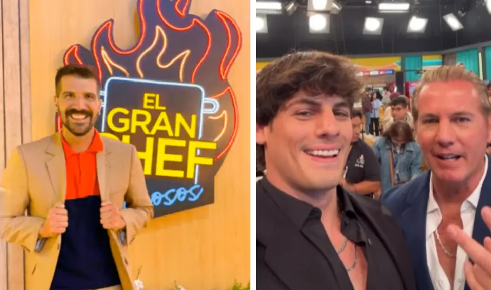 Renato Rossini y su hijo formarán parte de la nueva temporada de 'El gran chef', reality en que competirán por quedarse. Foto: composición LR/ Instagram/José Pelaéz/Renato Rossini