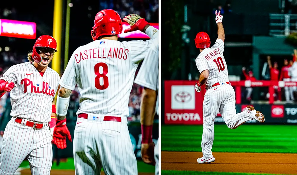 Repasa el resultado y los mejores momentos del juego 2 entre Marlins vs. Phillies. Foto: composición LR/MLB