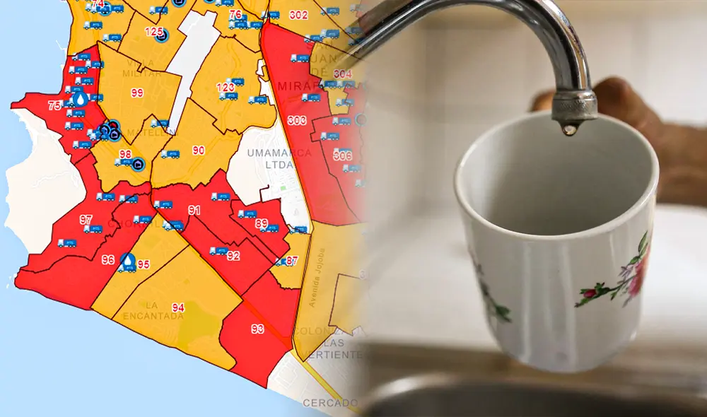 Chorrillos no tendrá agua hasta 4 días. Foto: composición de Jazmin Ceras/La República