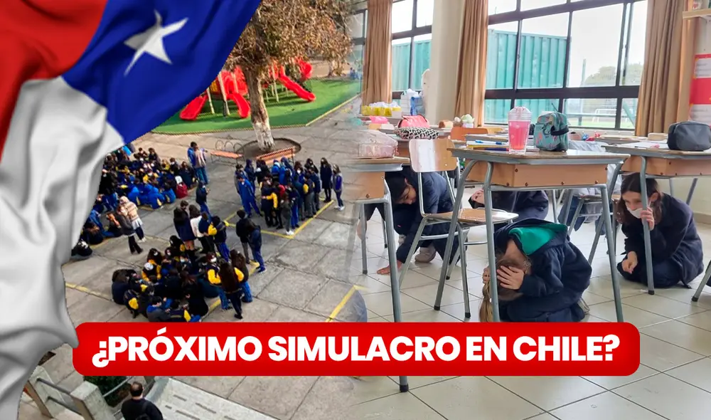 El Senapred busca fortalecer con el próximo simulacro los protocolos de un sector en Chile. Foto: composición LR/Manquecura Ñuñoa/Colegio La Cruz/Vecteezy