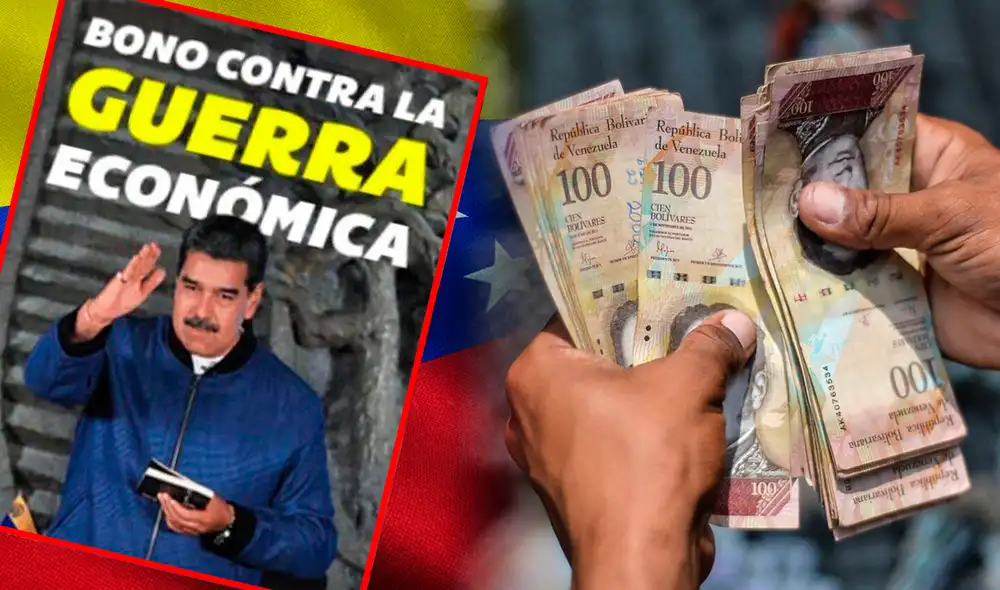 El Bono de Guerra Económica es depositado desde febrero de 2023. Foto: composición LR/El País/Carnet de la Patria/Freepik