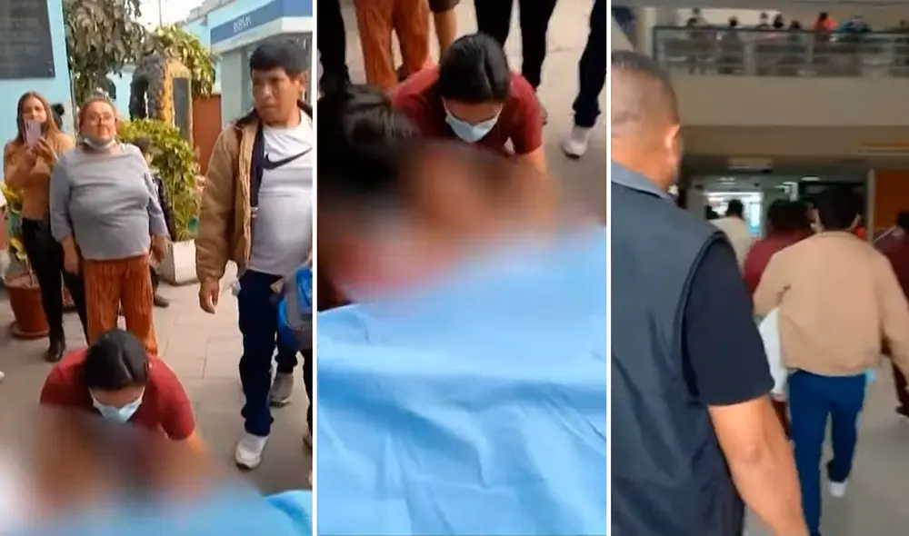 La madre y el menor se encuentran hospitalizados a la espera de resultados médicos. Foto: composición La República/capturas Panamericana - Video: Panamericana