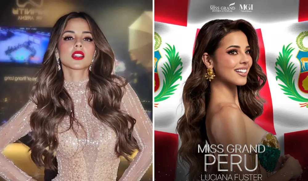Luciana Fuster fue presentada en el Miss Grand 2023. Foto: composición LR/Instagram/Luciana Fuster Luciana Fuster fue presentada en el Miss Grand 2023. Foto: composición LR/Instagram/Luciana Fuster