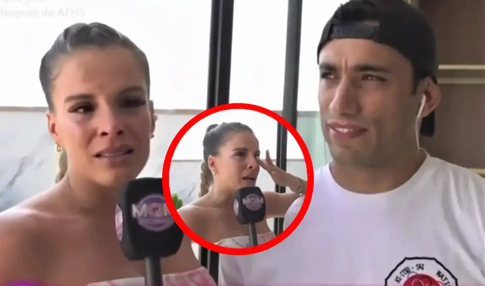 Alejandra Baigorria y Said Palao celebraron el estreno de su departamento con una reunión familiar. Foto: composición LR/América TV - Video: América TV