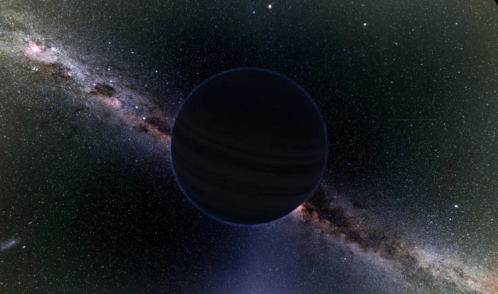 Los enigmáticos cuerpos astronómicos, denominados JuMBO, fueron detectados a 1.400 años luz de la Tierra. Foto: Nick Stevens / referencial