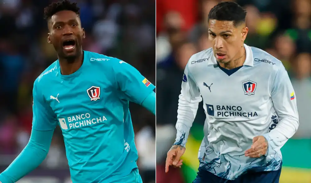 Paolo Guerrero ha anotado 3 goles con LDU. Foto: composición GLR/EFE. Paolo Guerrero ha anotado 3 goles con LDU. Foto: composición GLR/EFE.