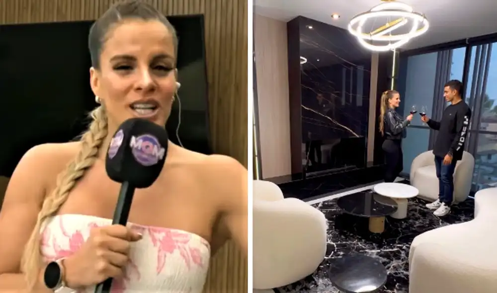 Alejandra Baigorria mostró cada habitación de su nuevo departamento en entrevista con el programa 'Mande quien mande'. Foto: composición LR/América TV/Instagram/Alejandra Baigorria