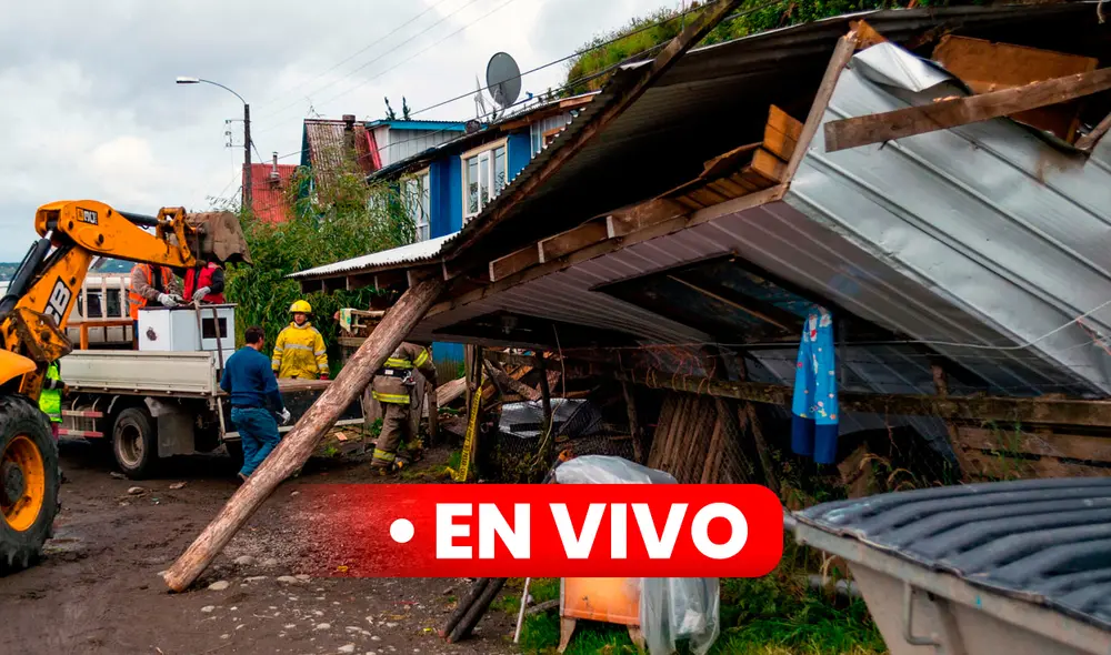 Revisa de cuánto fue el último temblor hoy, domingo 8 de octubre del 2023, en Chile. Foto: composición LR/AFP
