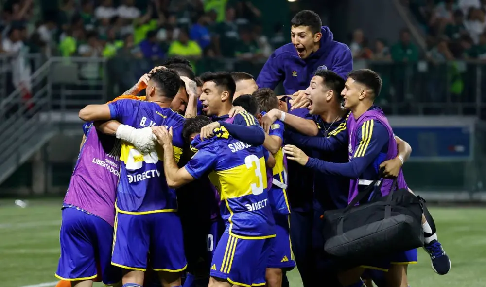 Boca Juniors consiguió su clasificación a la final de la Copa Libertadores por penales. Foto: EFE