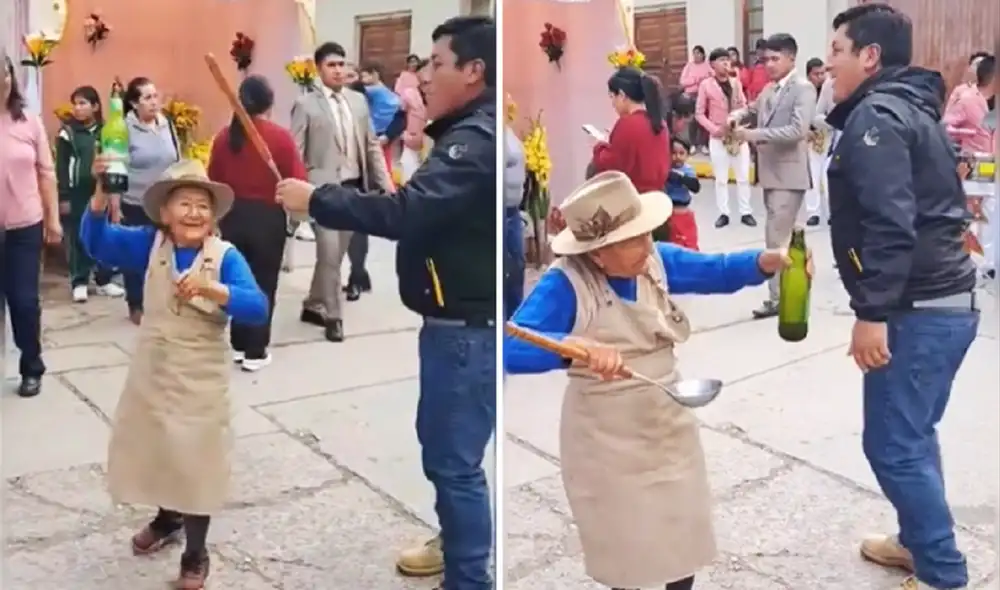 Adulta mayor causa furor en redes sociales. Foto: TikTok Adulta mayor causa furor en redes sociales. Foto: TikTok