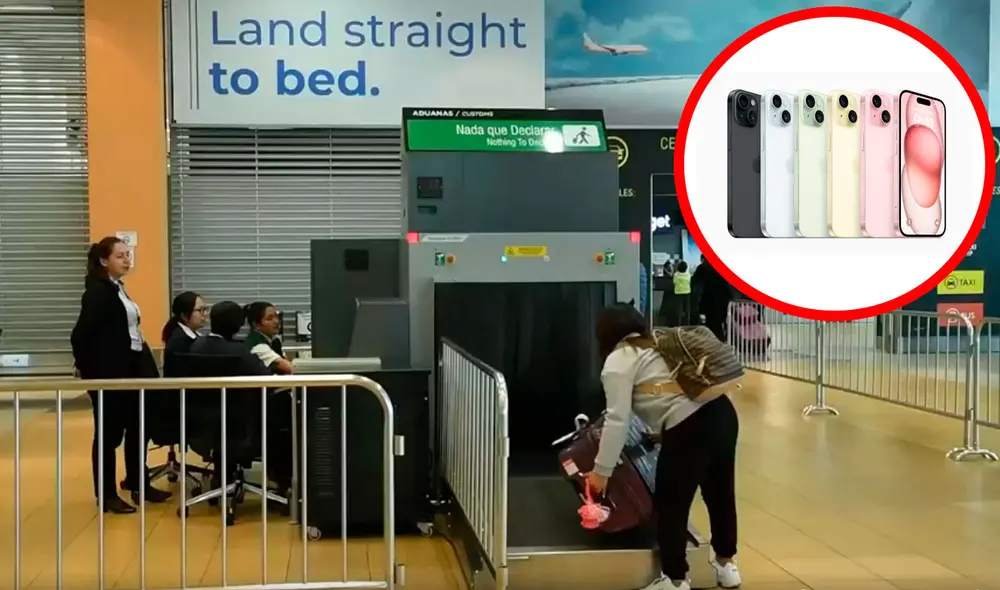 Los iPhone 15 estarán incautados hasta que sean homologados. Foto: Sunat/Referencial