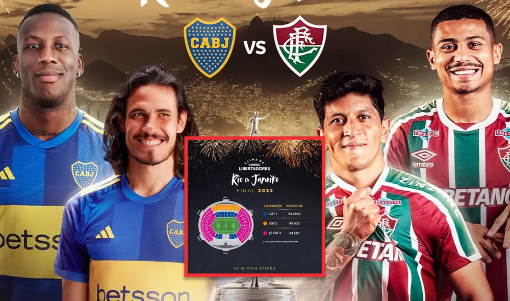 Boca Juniors vs. Fluminense: solo uno se coronará campeón de la Copa Libertadores 2023. Foto: composición LR/Conmebol