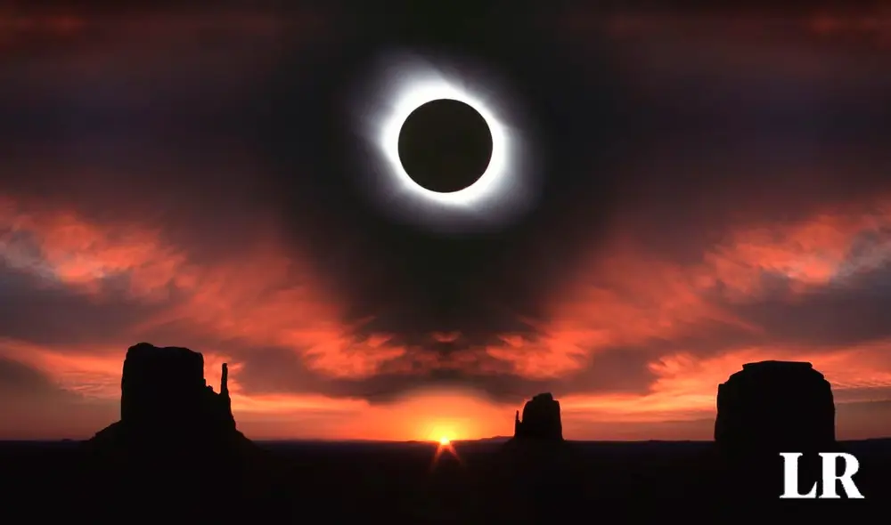 Se espera que el eclipse solar se aprecie parcialmente en Guatemala. Foto: composición LR/GI