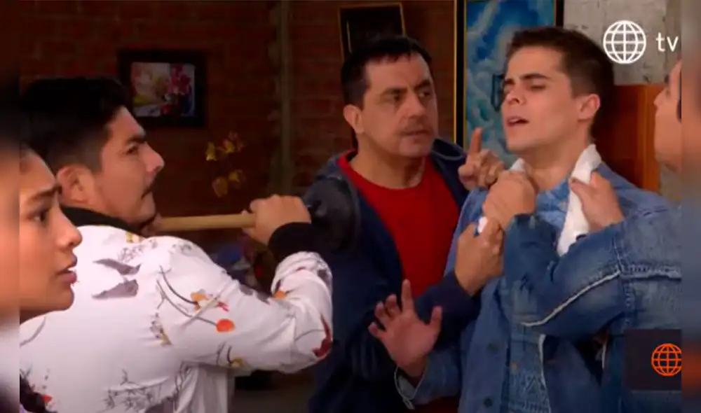 Benjamín decidió ir a la casa Gonzales. Foto: Captura América TV