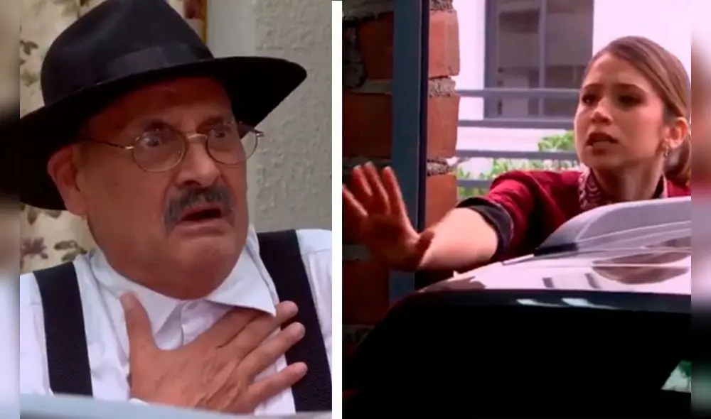 Zulimar tuvo que calmar a 'Don Gil' tras el accidente. Foto: captura de América TV