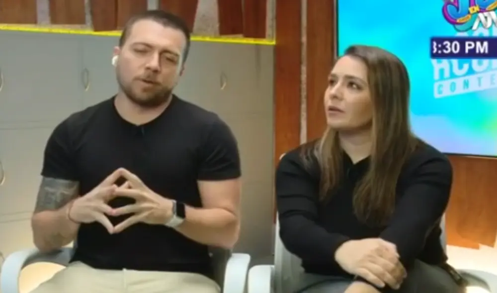 Julián y Yiddá en entrevista con Magaly. Foto: captura de ATV
