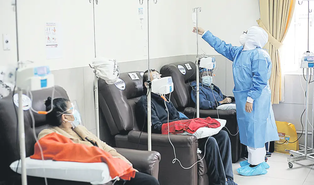 Solicitan mejores equipos para no perjudicar la salud de los pacientes con cáncer. Foto: Antonio Melgarejo Solicitan mejores equipos para no perjudicar la salud de los pacientes con cáncer. Foto: Antonio Melgarejo