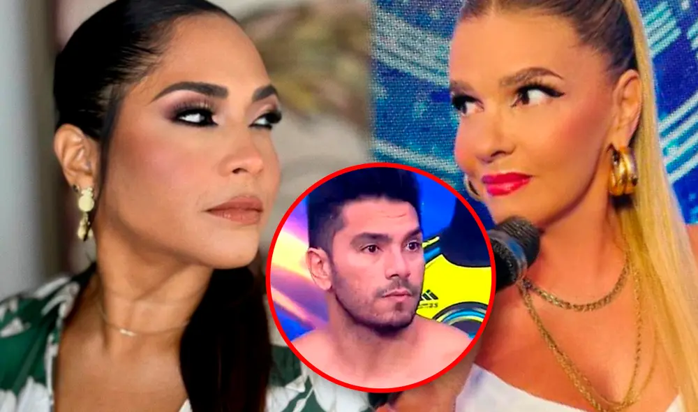 Katia Palma y Johanna San Miguel tienen una enemistad declarada. Foto: Composición LR/Instagram/Captura de América TV