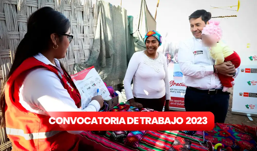 El Programa Juntos ofrece 36 puestos de trabajo en distintas provincias de Lima. Foto: composición LR/Andina