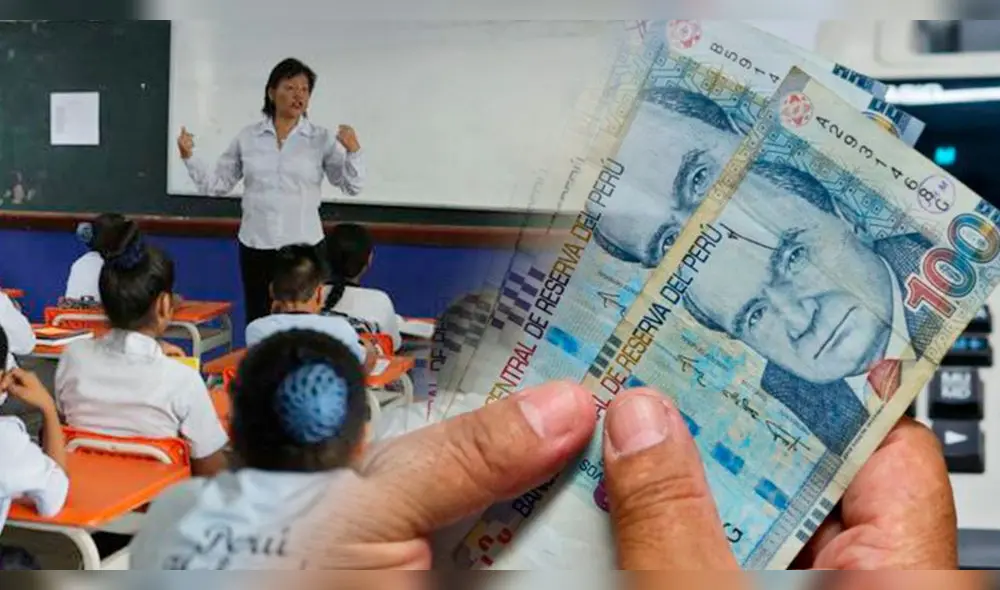 Desde noviembre, los docentes recibirán un aumento de sueldo. Foto: composición GLR