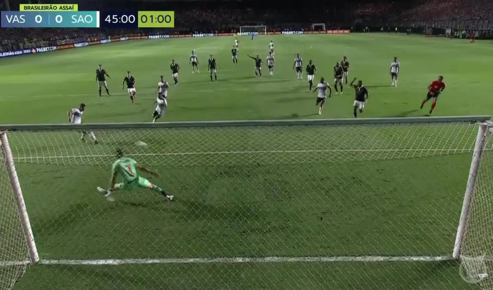 James Rodríguez fue titular en el empate de Sao Paulo ante Vasco da Gama. Foto: captura/SportsCenter James Rodríguez fue titular en el empate de Sao Paulo ante Vasco da Gama. Foto: captura/SportsCenter