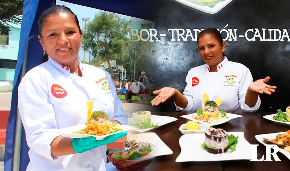 Maritza Rodríguez empezó su negocio vendiendo de puerta en puerta y hoy gracias a su esfuerzo ha logrado ganarse el corazón y paladar de los chalacos. Foto: Composición LR/ Elisa Cruz/Maricausa Maritza Rodríguez empezó su negocio vendiendo de puerta en puerta y hoy gracias a su esfuerzo ha logrado ganarse el corazón y paladar de los chalacos. Foto: Composición LR/ Elisa Cruz/Maricausa