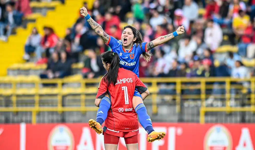 U. de Chile ganó a Olimpia y es líder del grupo B de la Copa Libertadores Femenina. Foto: U. de Chile