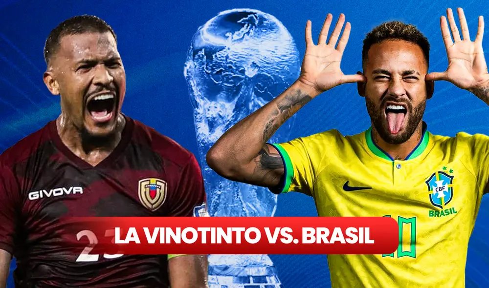 Mira AQUÍ qué canal pasa el partido de la Vinotinto vs. Brasil EN VIVO, en el marco de la fecha 3 de las Eliminatorias 2026, desde Venezuela. Foto: composición de Jazmín Ceras/LR/Salomón Rondón/Neymar/Freepik Mira AQUÍ qué canal pasa el partido de la Vinotinto vs. Brasil EN VIVO, en el marco de la fecha 3 de las Eliminatorias 2026, desde Venezuela. Foto: composición de Jazmín Ceras/LR/Salomón Rondón/Neymar/Freepik