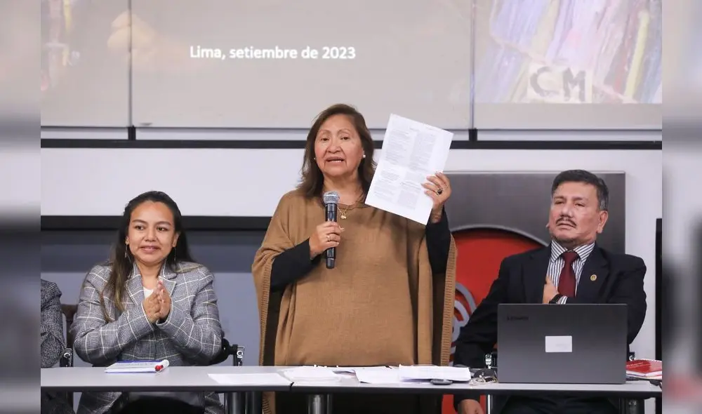 Ministra de la Producción, Ana Choquehuanca, dijo que competencia es de GRA. Foto: cortesía Ministra de la Producción, Ana Choquehuanca, dijo que competencia es de GRA. Foto: cortesía
