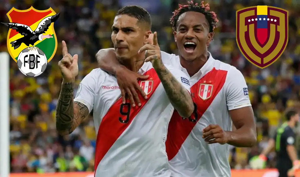 Perú jugará de visita ante Bolivia y de local frente a Venezuela. Foto: composición de LR/AFP