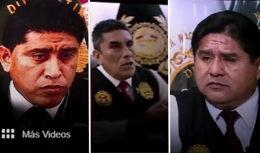 Agentes PNP amenazados. Foto: composición LR/captura de pantalla/América TV Agentes PNP amenazados. Foto: composición LR/captura de pantalla/América TV