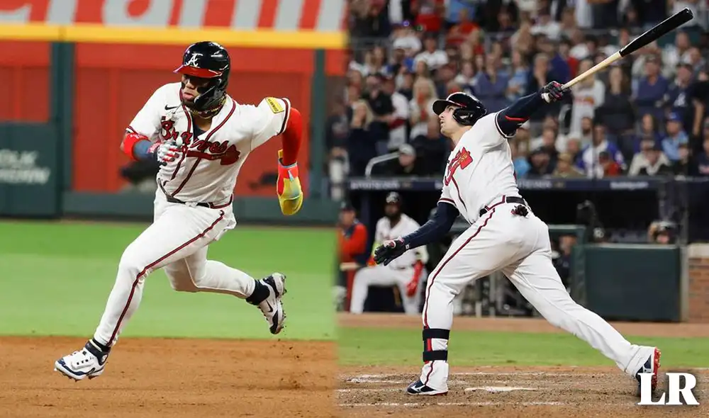 Los Atlanta Braves ahora se trasladarán a Philadelphia para los juegos 3 y 4. Foto: composición LR / EFE