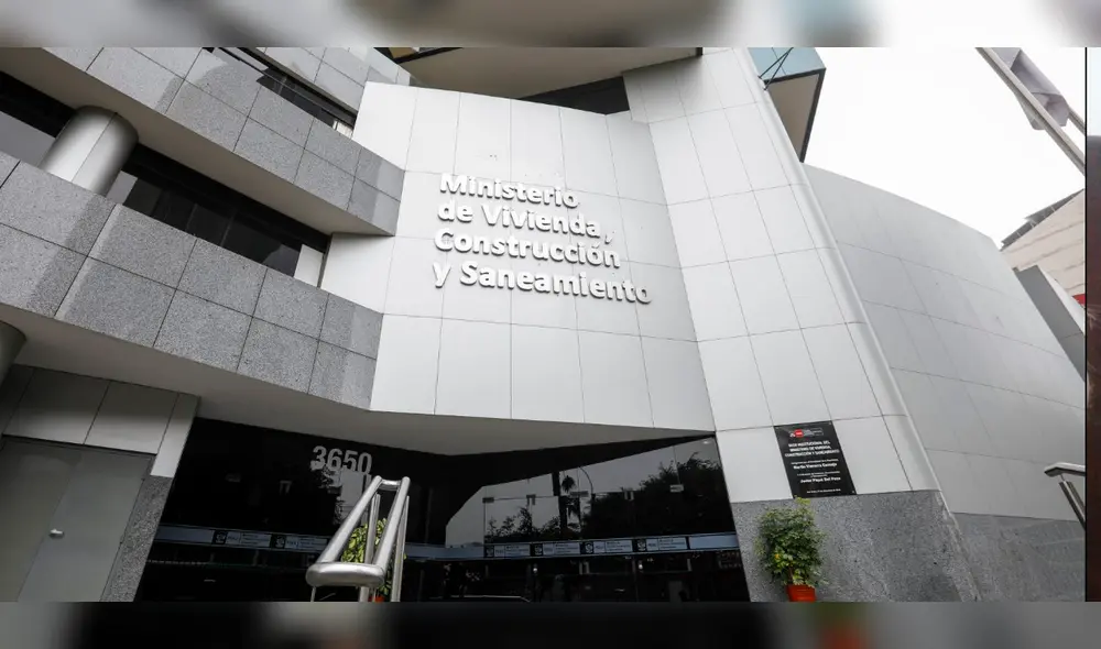 Ministerio de Vivienda. El puesto de viceministro de Construcción y Saneamiento estaba vacante desde el 23 de junio. Foto: difusión