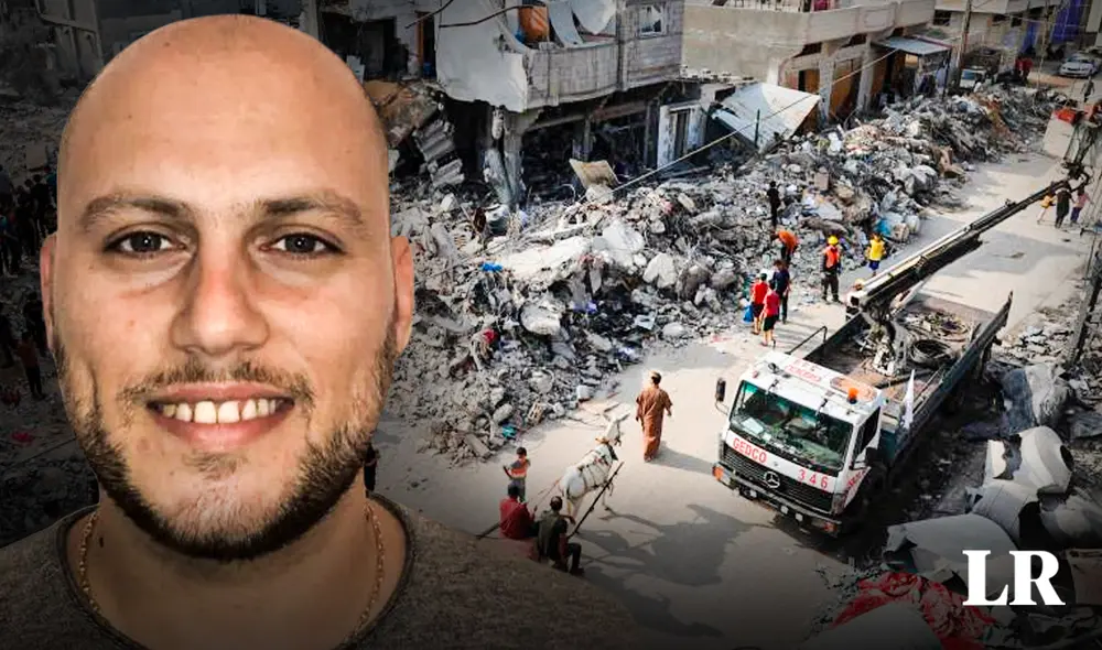 El médico peruano Daniel Levi está desaparecido en la Franja de Gaza, asegura embajador de Perú en Israel. Foto: composición de Jazmin Ceras para LR/AFP