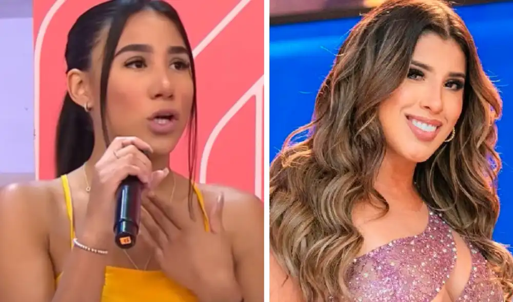 Samahara Lobatón sostuvo que nunca saludaría a Yahaira Plasencia. Foto: composición LR/América TV/Instagram/Yahaira Plasencia- Video: ATV