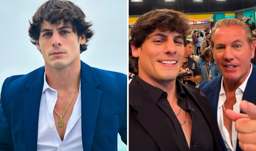 Renato Rossini Jr. y su padre fueron parte de la cuarta temporada de 'El gran chef famosos'. Foto: composición LR/captura de Instagram