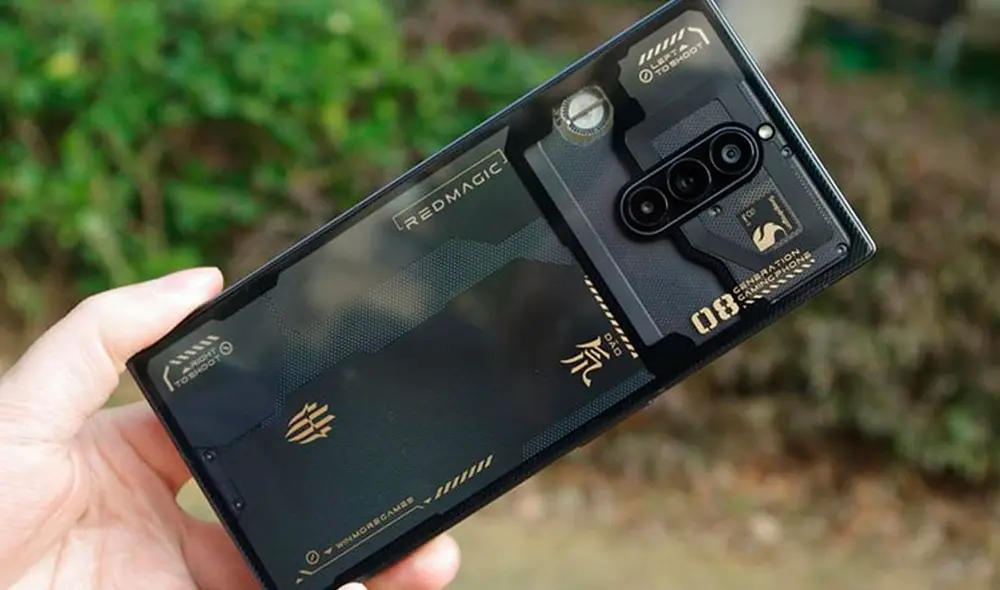Así luce el Red Magic 8 Pro+. Foto: Nhật tảo