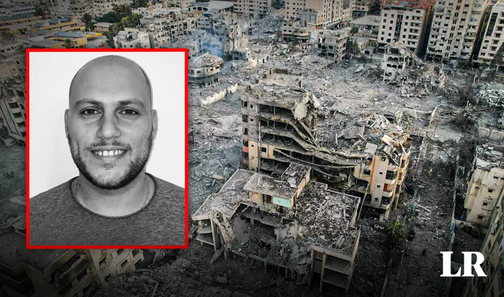 El médico peruano Daniel Levi se encontraba cerca de la Franja de Gaza cuando fue reportado como desaparecido el último 8 de octubre. Foto: composición de Jazmin Ceras/AFP