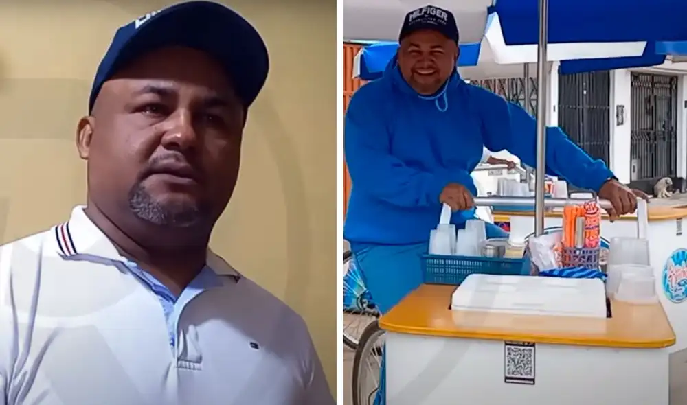 Eduar, inicialmente un soldador, encontró en el emprendimiento la clave para sobrellevar su vida en el Perú. Foto: composición LR/Youtube