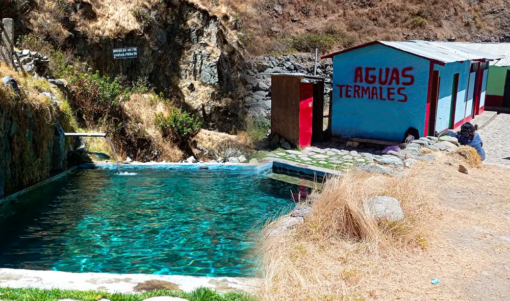 Las aguas termales cuentan con multiples propiedades para el ccuerpo humano. Foto: composición LR/La República