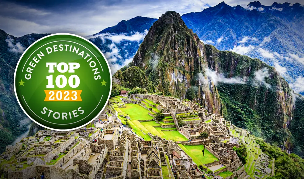 Entre los destinos destaca Machu Picchu. Foto: composición LR / Jazmin Ceras / Green Destinations Top 100 2023 / National Geographic