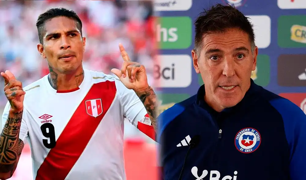Paolo Guerrero sería el delantero titular en el partido ante Chile por las Eliminatorias 2026. Foto: composición GLR