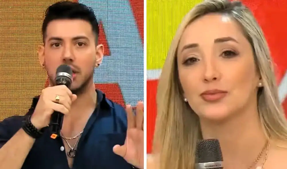 Jean Paul Santa María reveló que no se llegó a concretar nada en aquella cena con Romina Gachoy. Foto: composición LR/América TV - Video: América TV