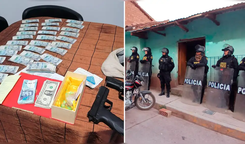 Un total de 150 policías ejecutaron la  acción oficial. Foto: Luis Álvarez/Ministerio Público/LR