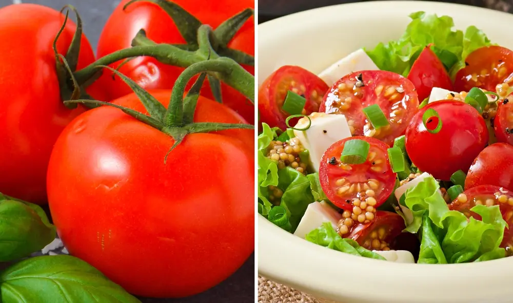 El tomate conforma el ingrediente principal para sazonar aderezos. Foto: composición LR/Freepik